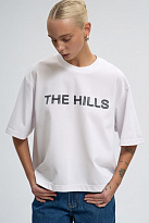 Футболка хлопковая белая The Hills